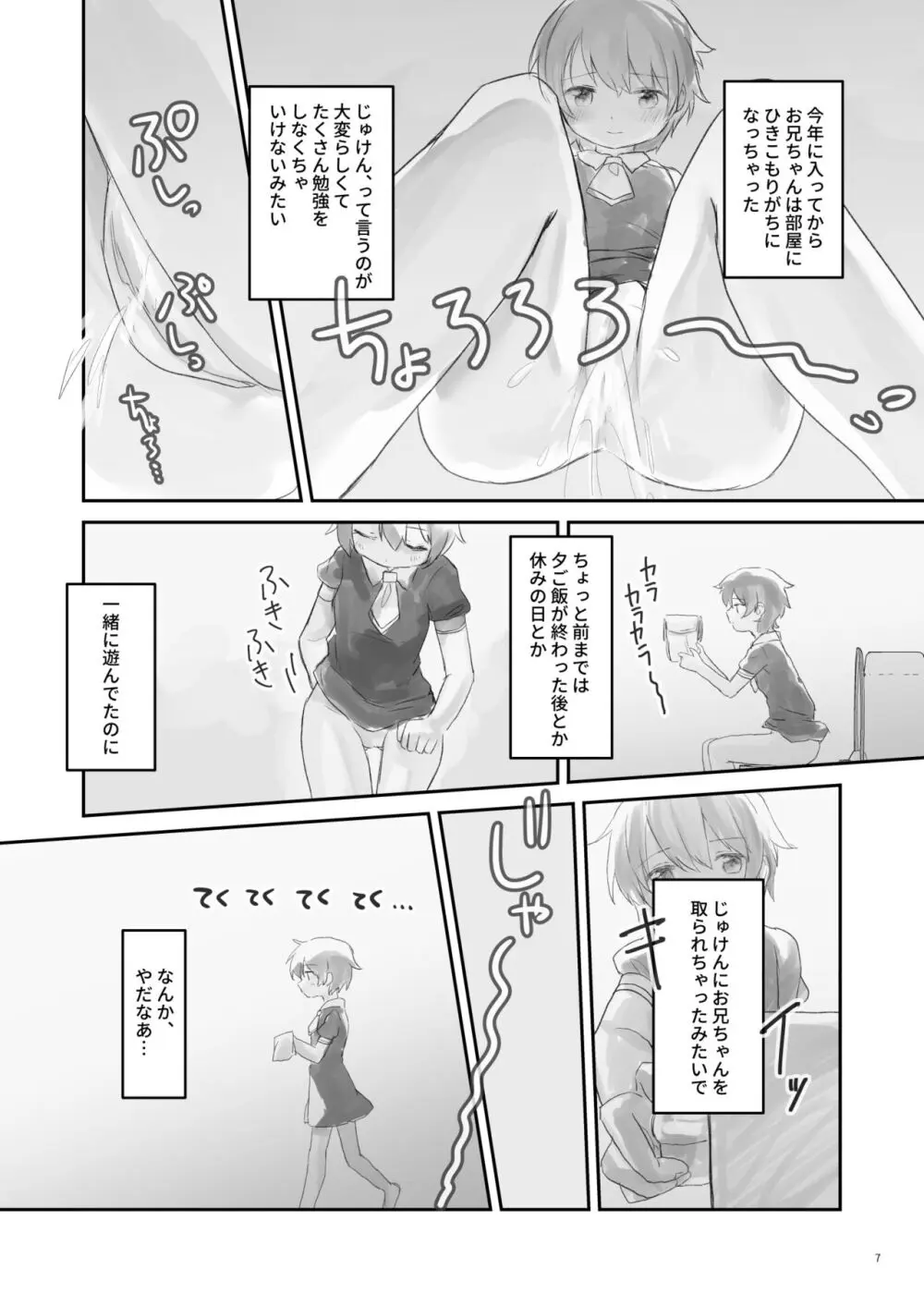 生意気な妹を大体手だけでイかせまくる - page6