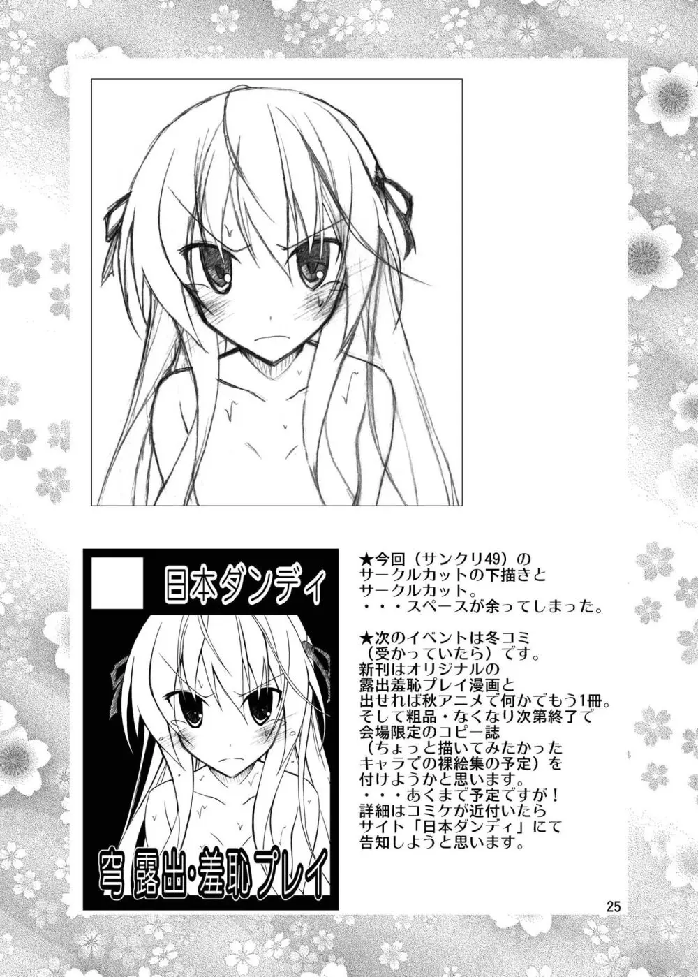 穹と溶ける水着とプール掃除 - page24