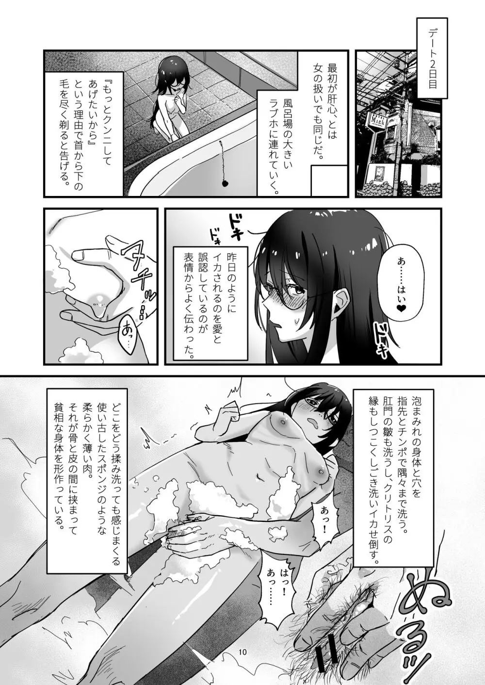 陰キャボサ髪手汗女 - page10