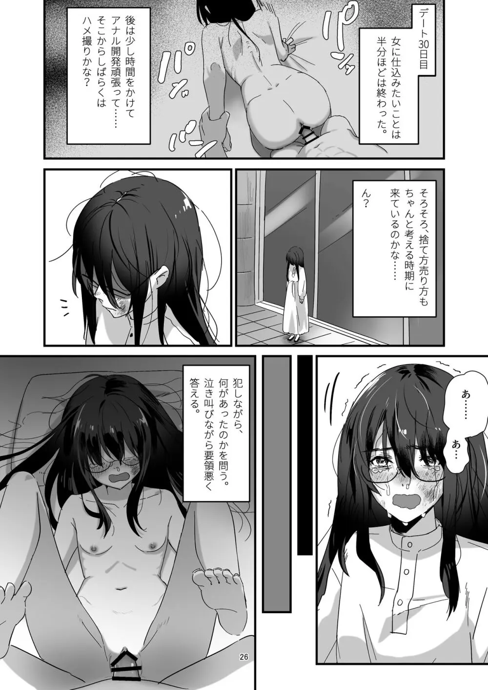 陰キャボサ髪手汗女 - page26