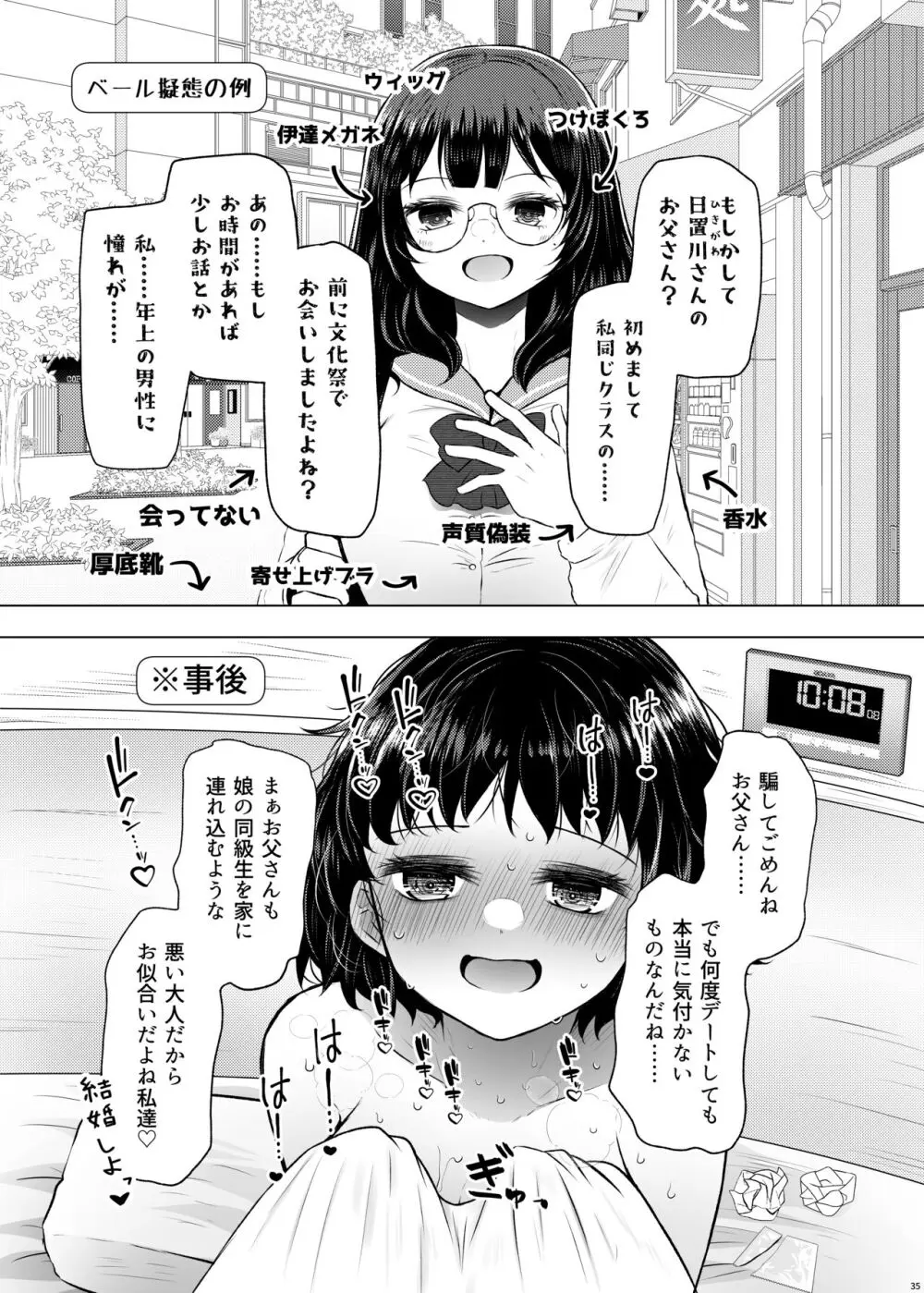 遺伝性疾患のリスクが無いなら実父と子作りしてもいいよね♥3 - page35