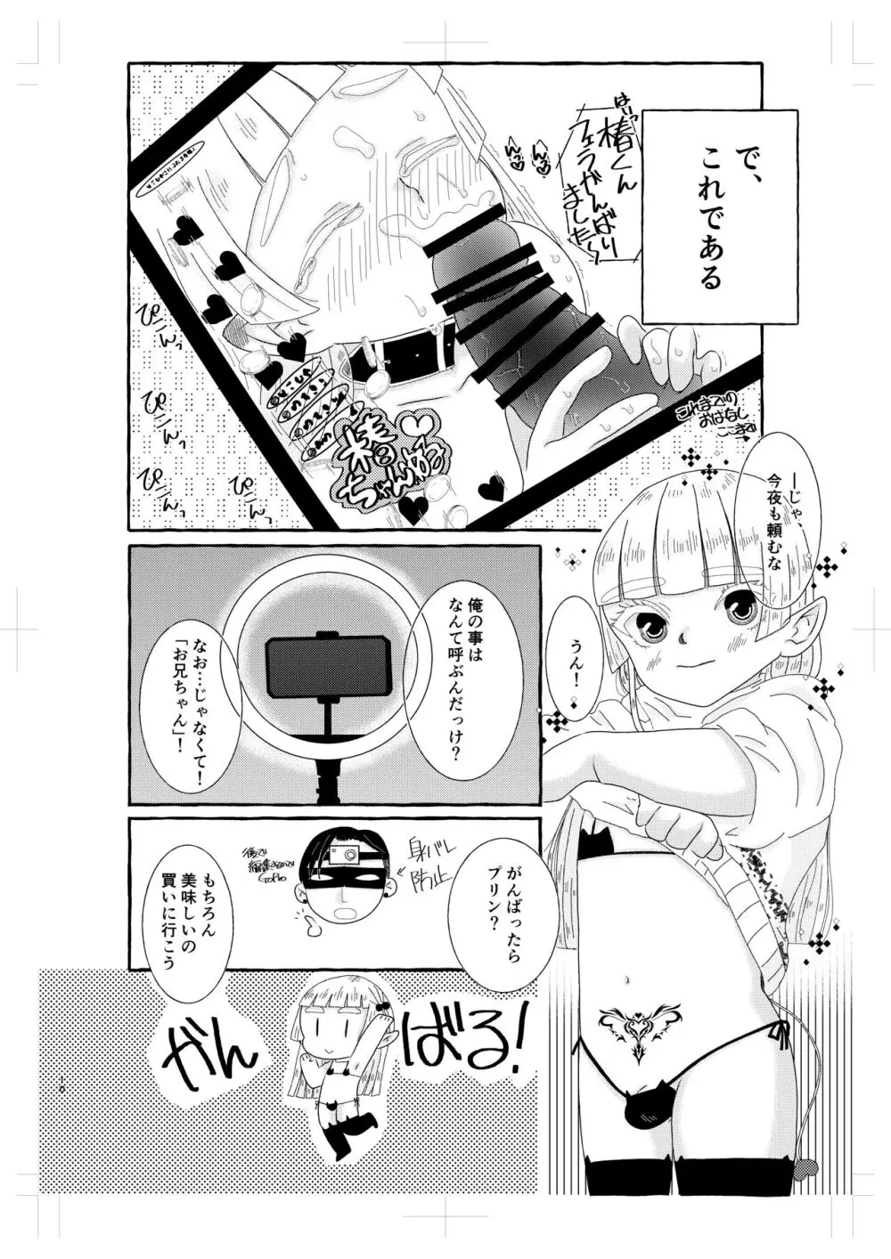 淫魔くんは稼いだお金でプリンが食べたい! - page9