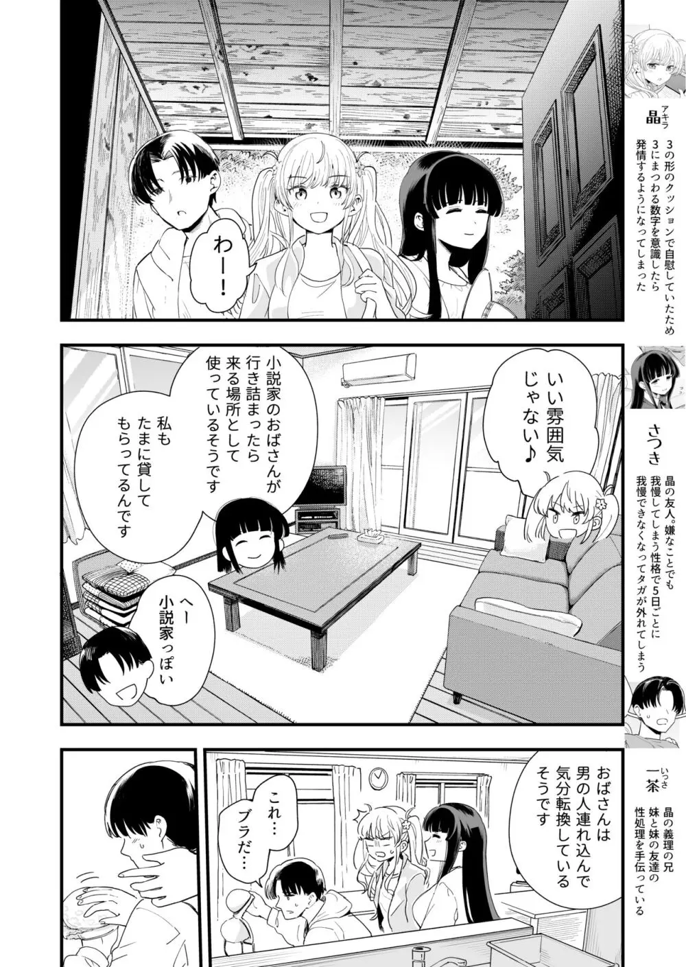 サセてくれる義妹と妹の友達との5月5日 - page3