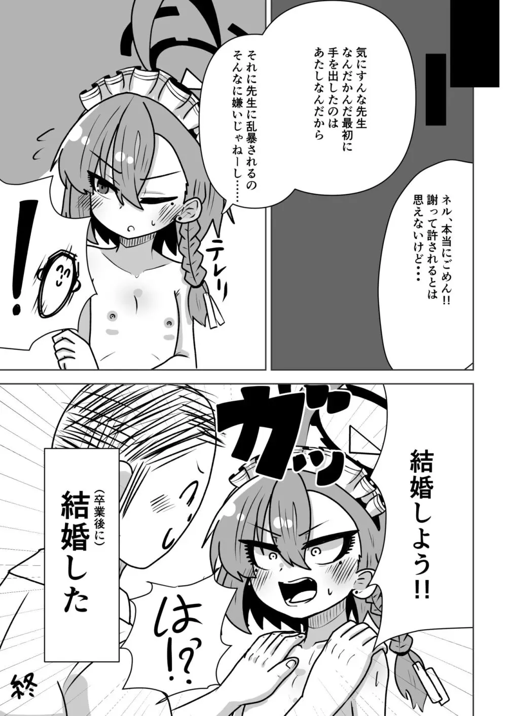 ネルちゃんに処理してもらう話 - page21