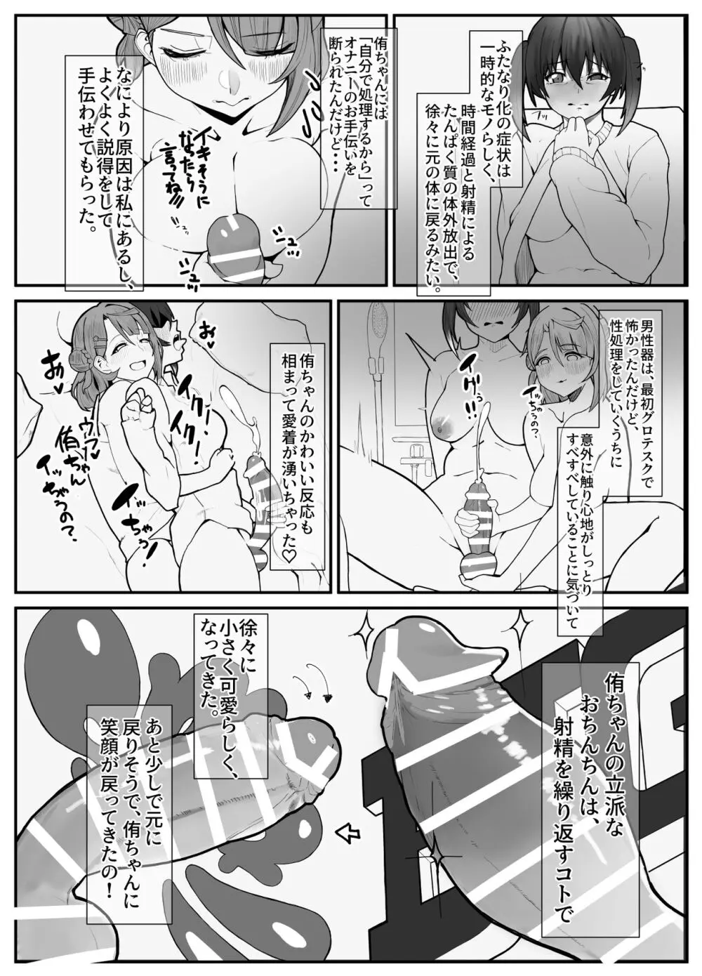 おち〇ぽ生え薬ラブライ〇レイダー - page19