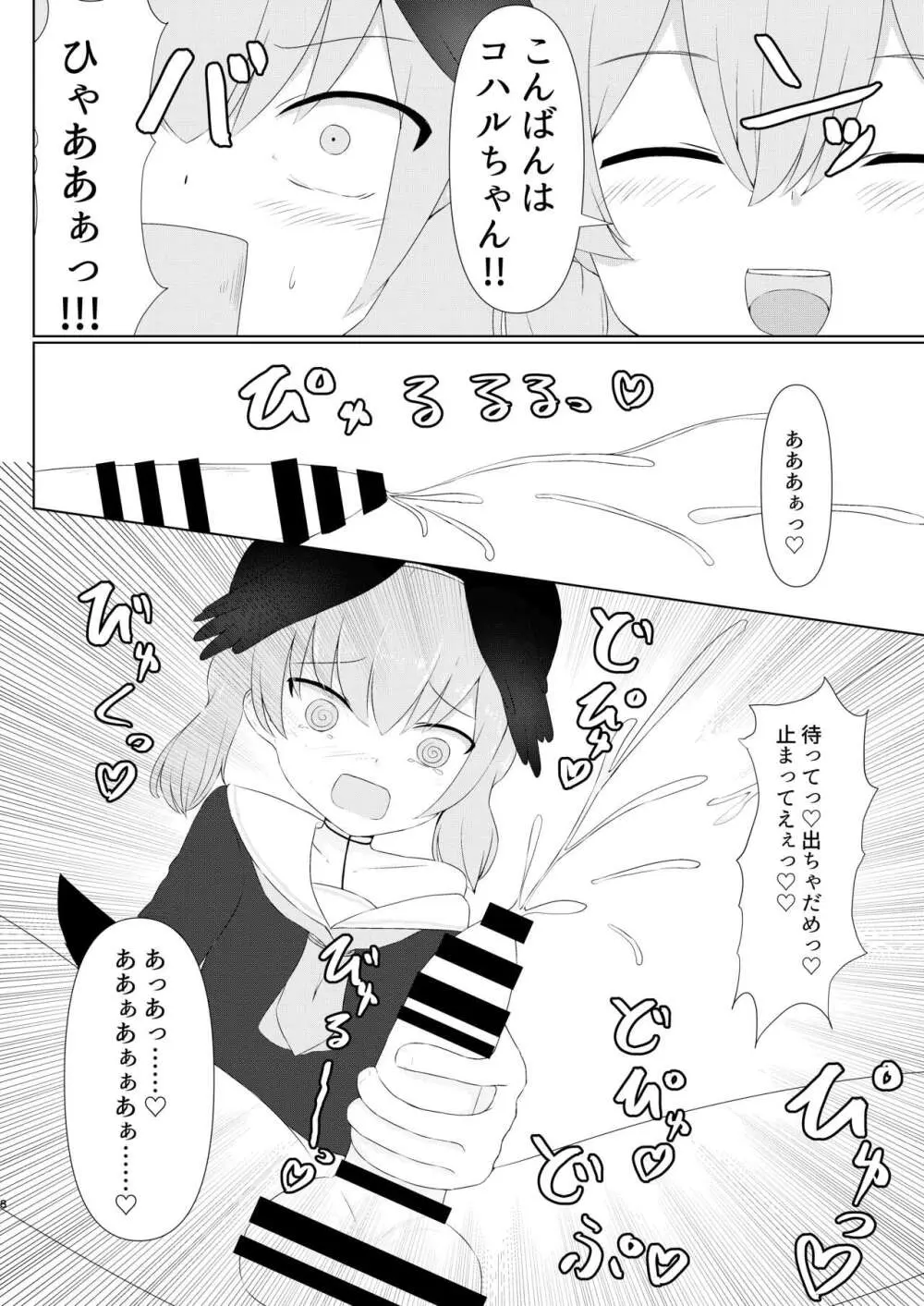 下〇コハルは男の娘っ!?withハナコ編 - page8