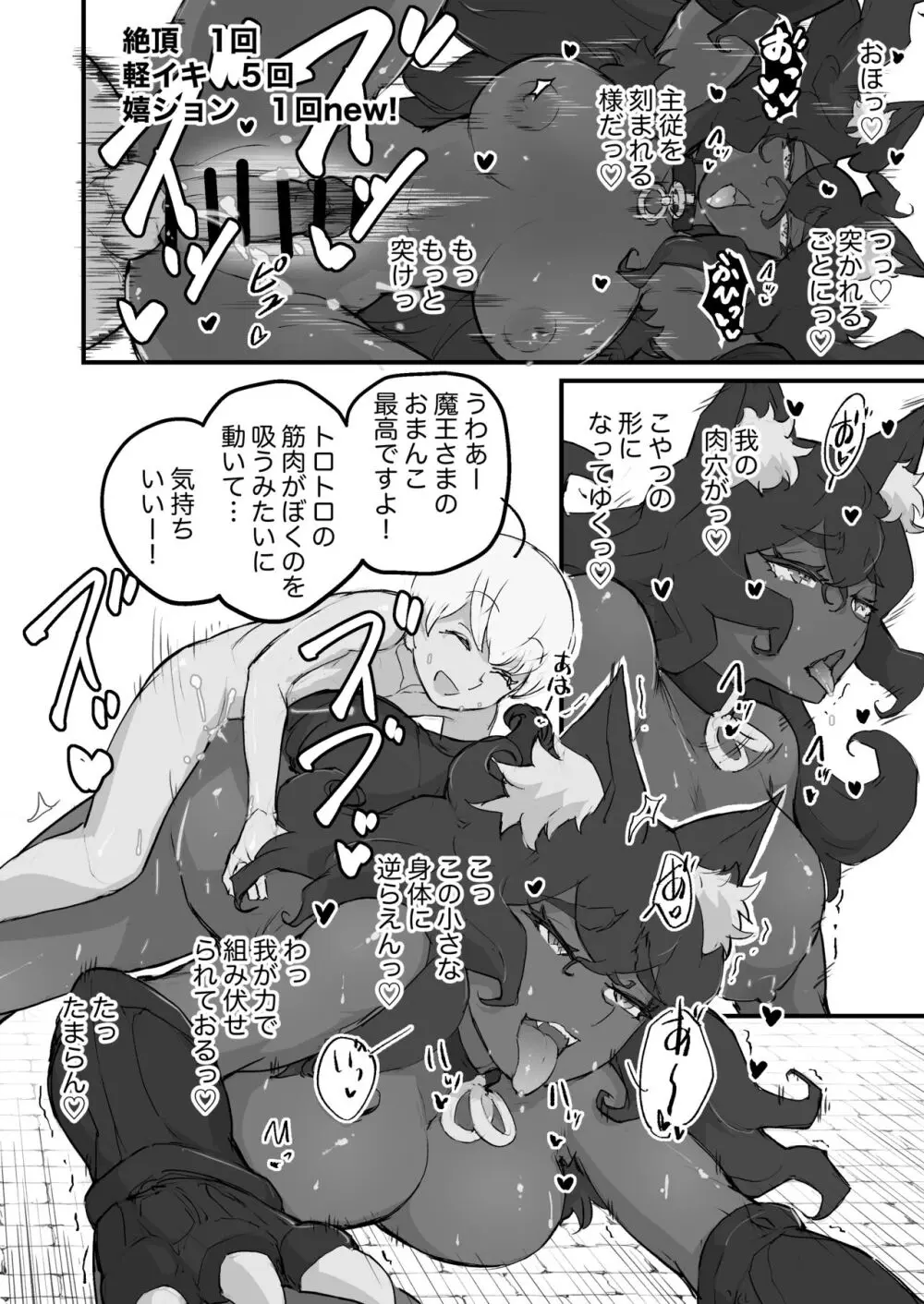 女魔王、転生勇者くんの犬になる - page11