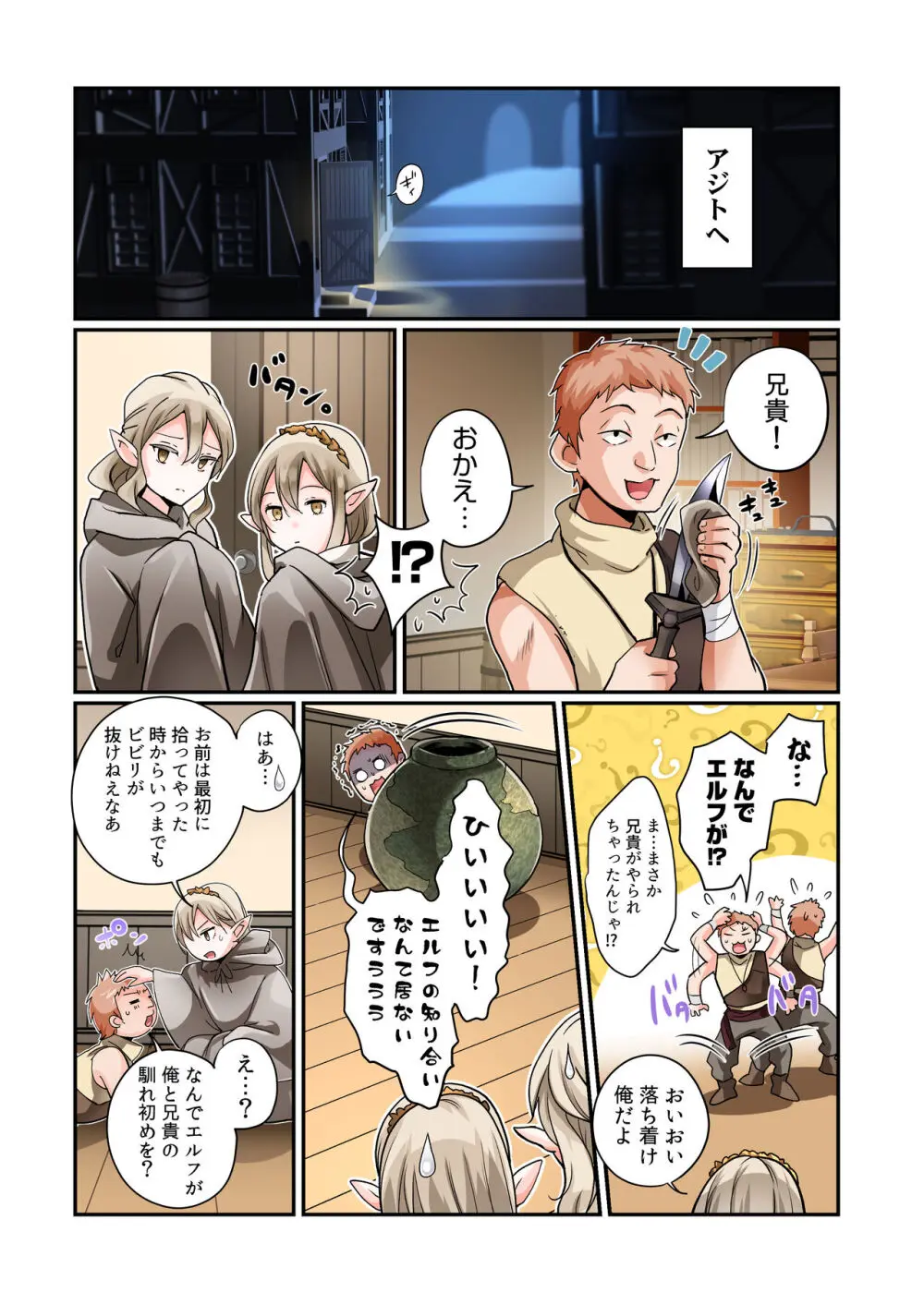 盗賊、エルフを盗む - page13