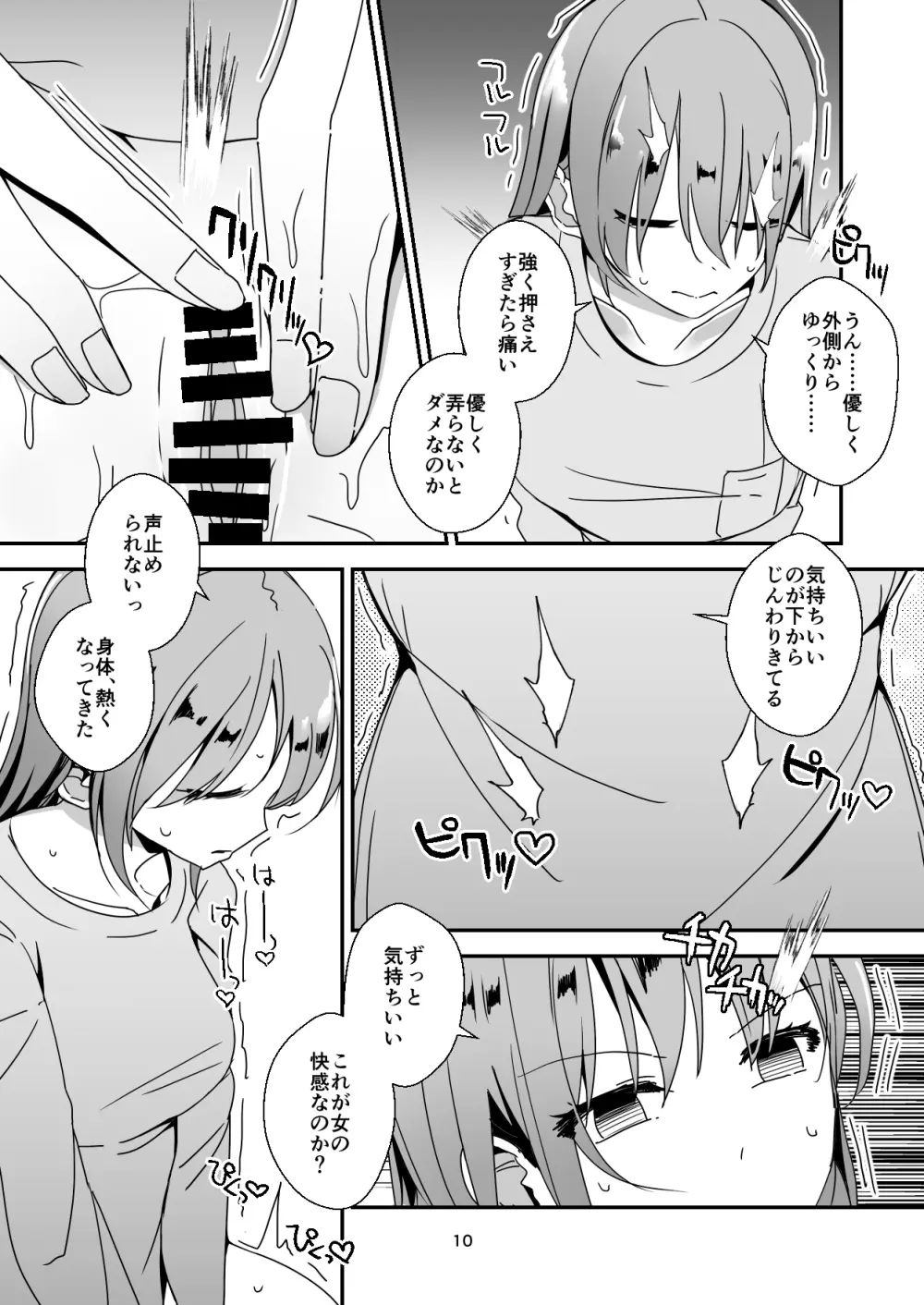 朝おんしたのでひたすらオナニーします 2 - page10