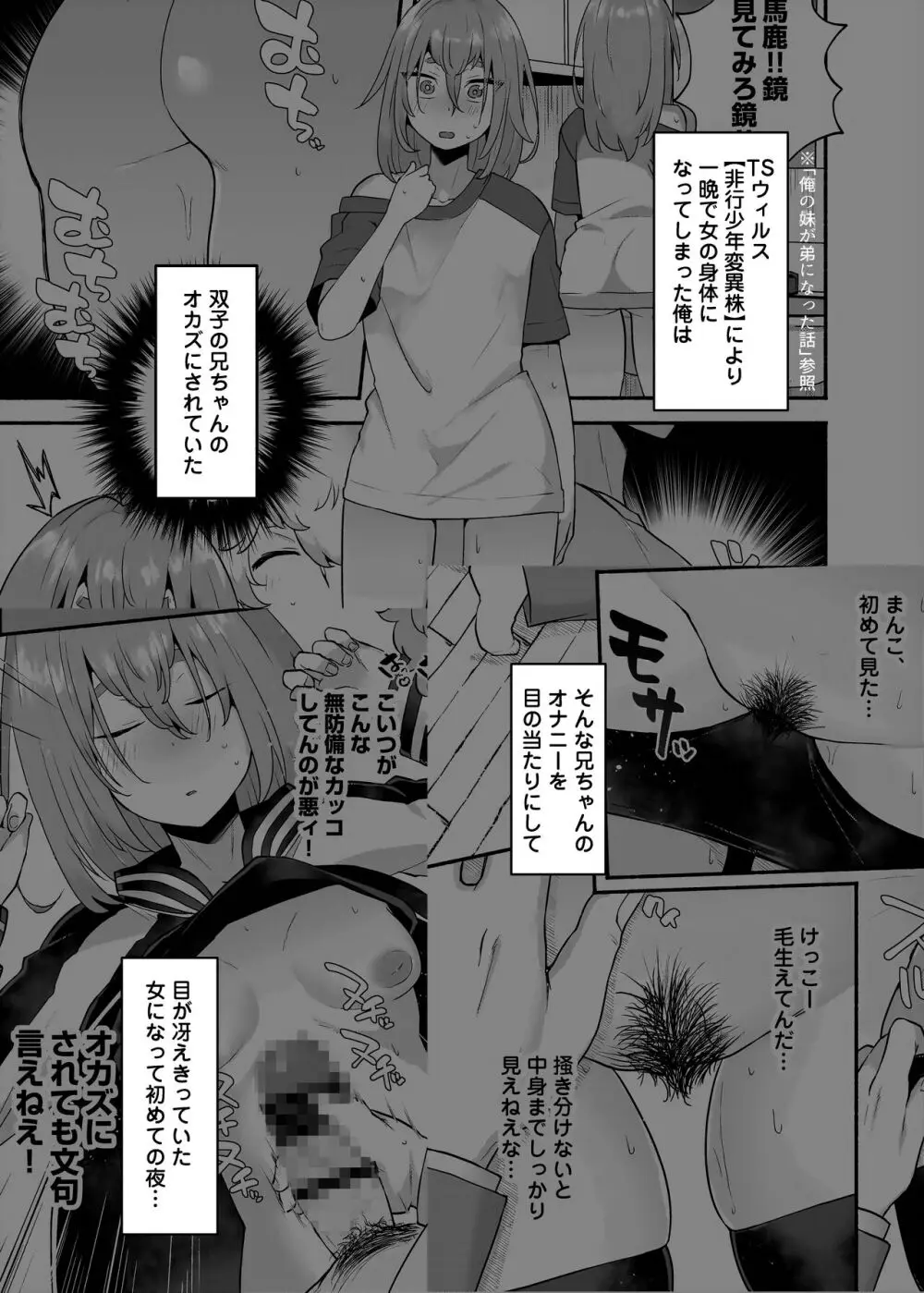 これが俺のTSオナニー!! - page3