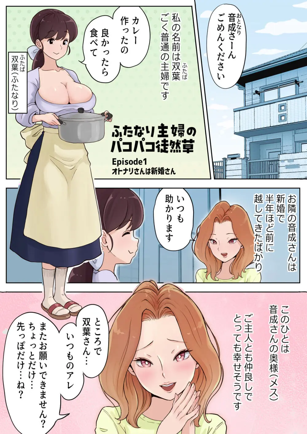 ふたなり主婦のパコパコ徒然草1～2 - page3