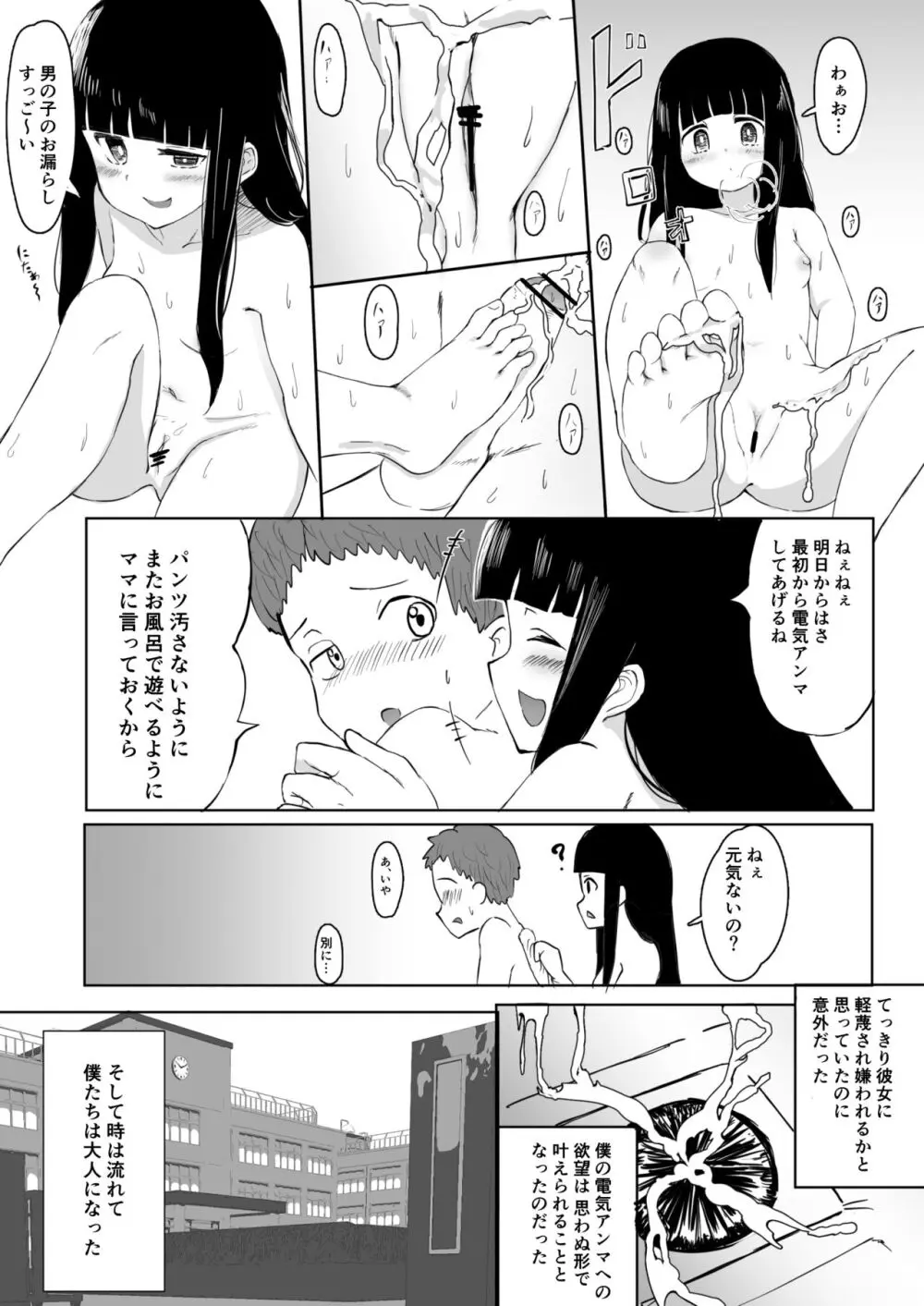 あの子の電気アンマ - page34