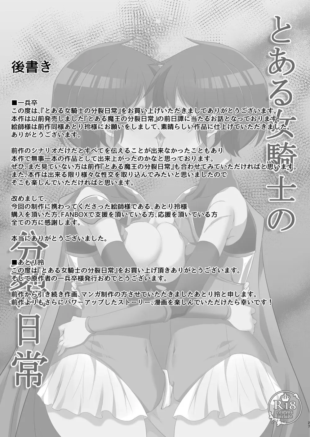 とある女騎士の分裂日常 - page27