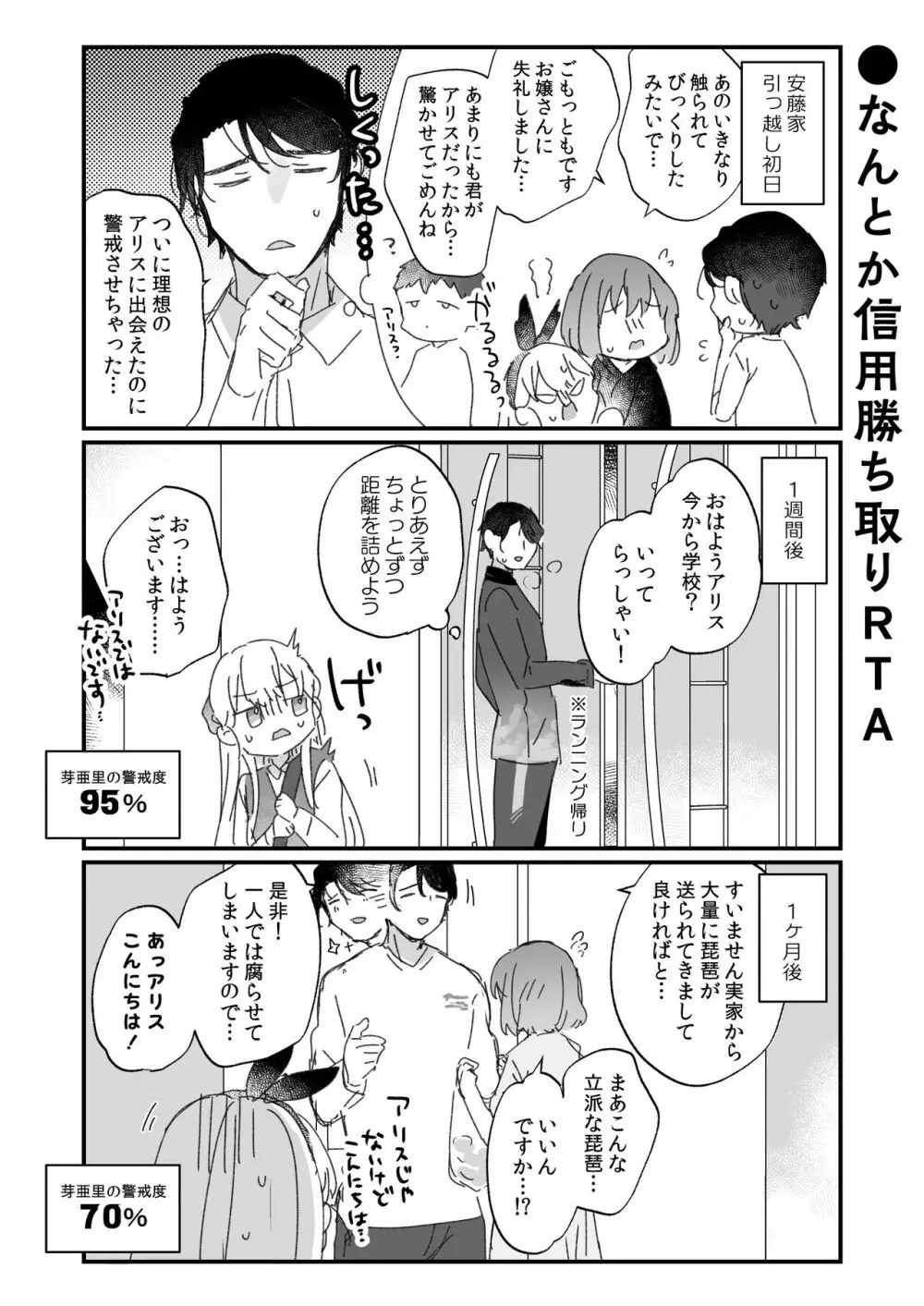 そんな愛ならいらない～アリスなんかじゃないのに隣のお兄さんがアリスってよんできてなんか怖い～ - page56