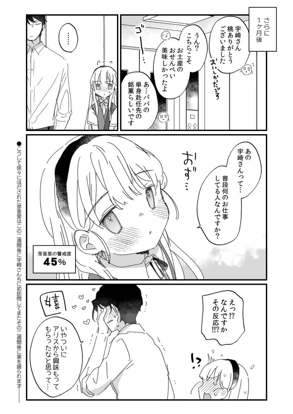 そんな愛ならいらない～アリスなんかじゃないのに隣のお兄さんがアリスってよんできてなんか怖い～ - page57