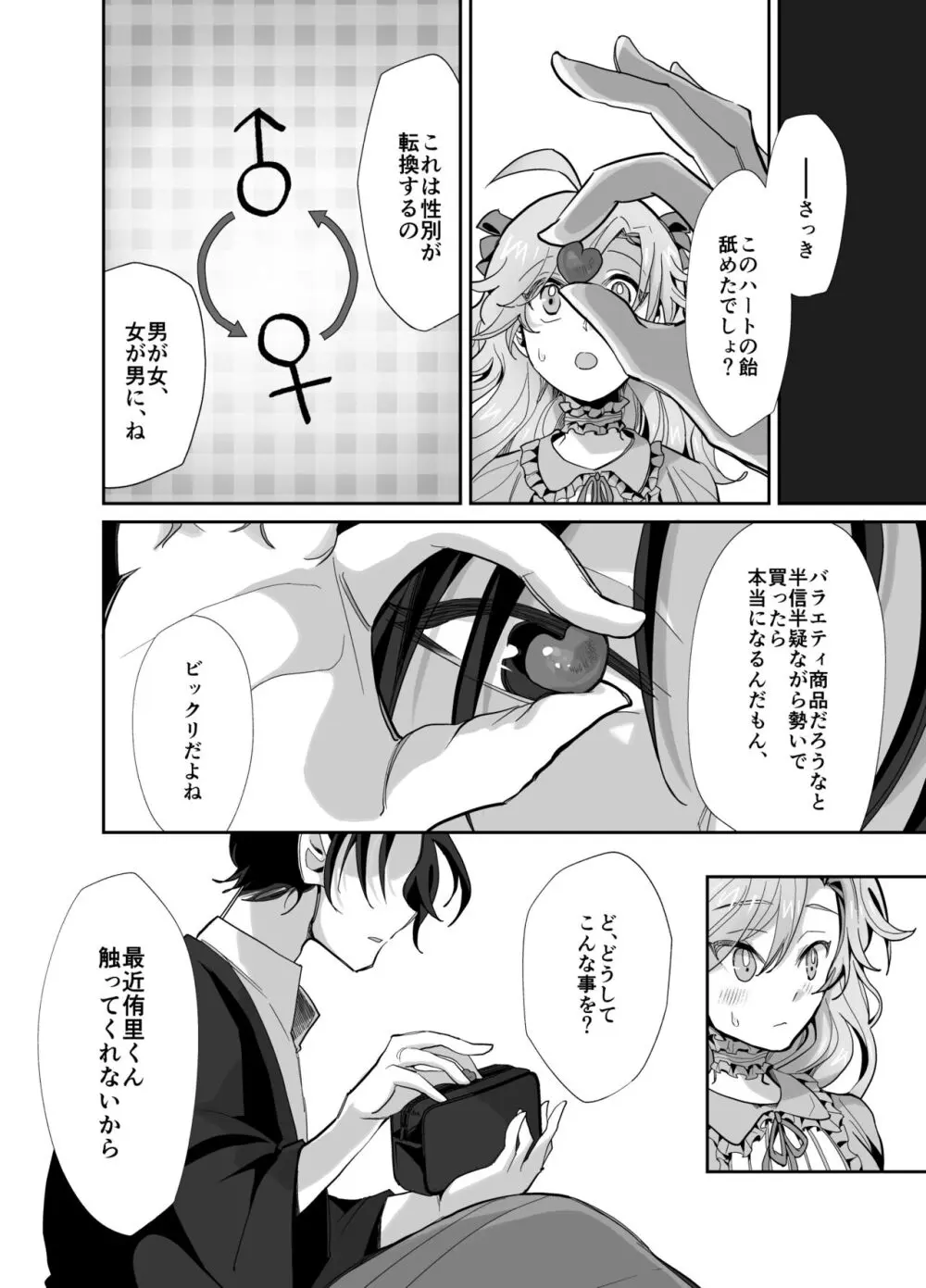 とらんすかっぷる〜俺が女で彼女が男〜 - page13