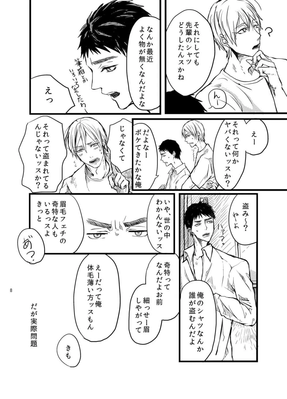 センパイだけは気づいちゃいけない - page7