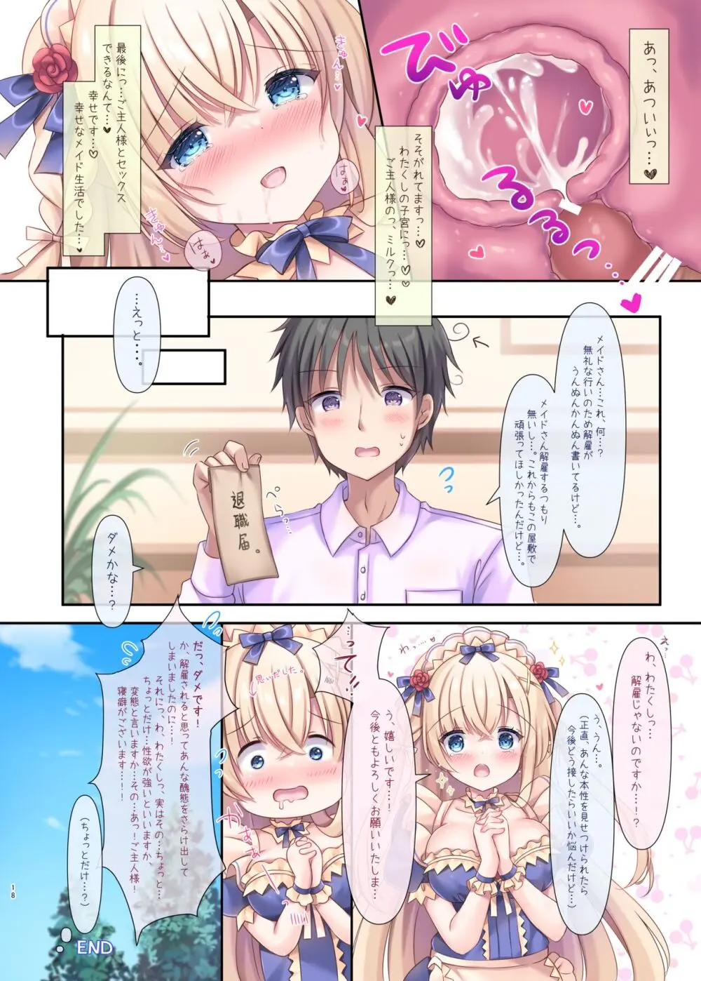 実は!ご主人様とHがしたいメイドさん。 - page18