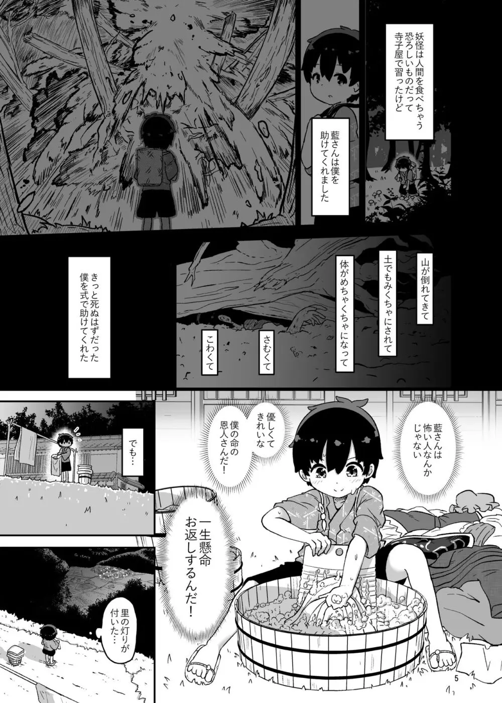 ぼくは藍さまのもの - page5