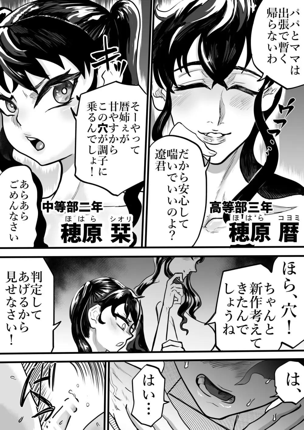 ふたりはふたなり 僕と姉と妹の秘密の関係 - page5