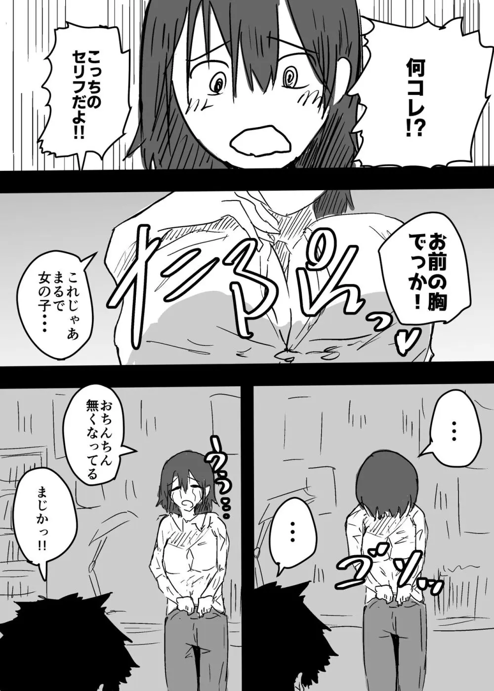 女体化した親友に膣内射精することになったんだが - page11