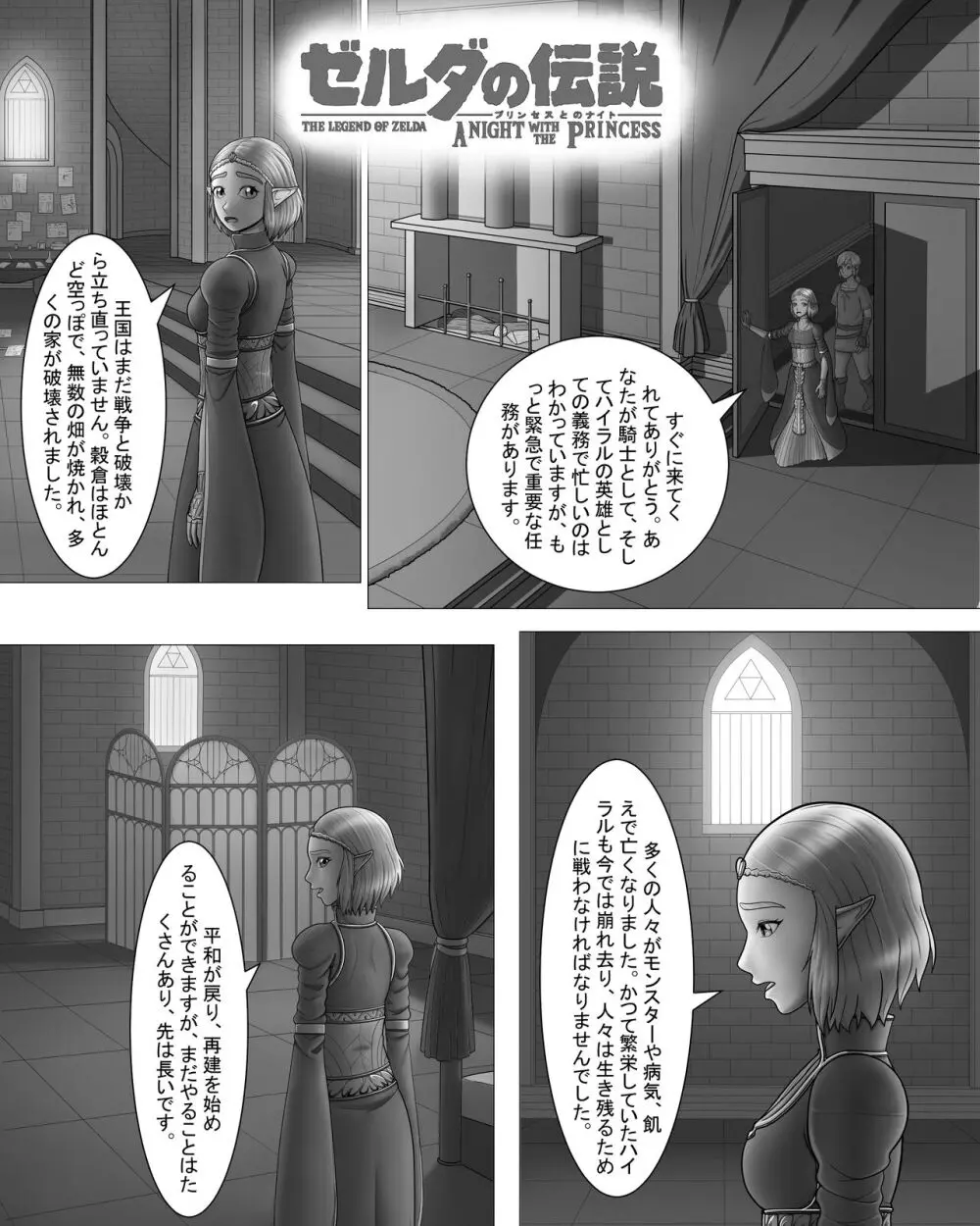 ゼルダの伝説：プリンセスとのナイト - page3