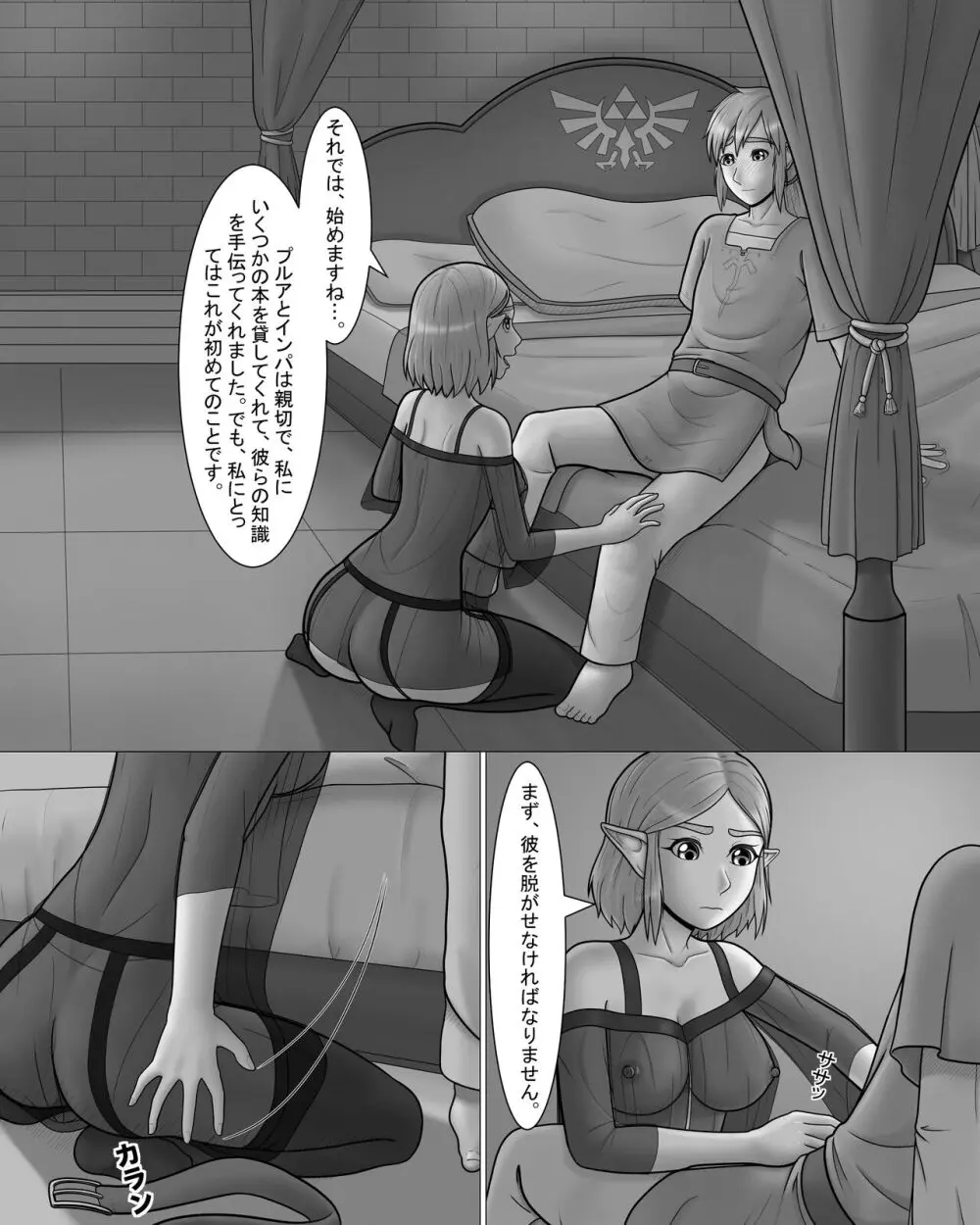 ゼルダの伝説：プリンセスとのナイト - page8