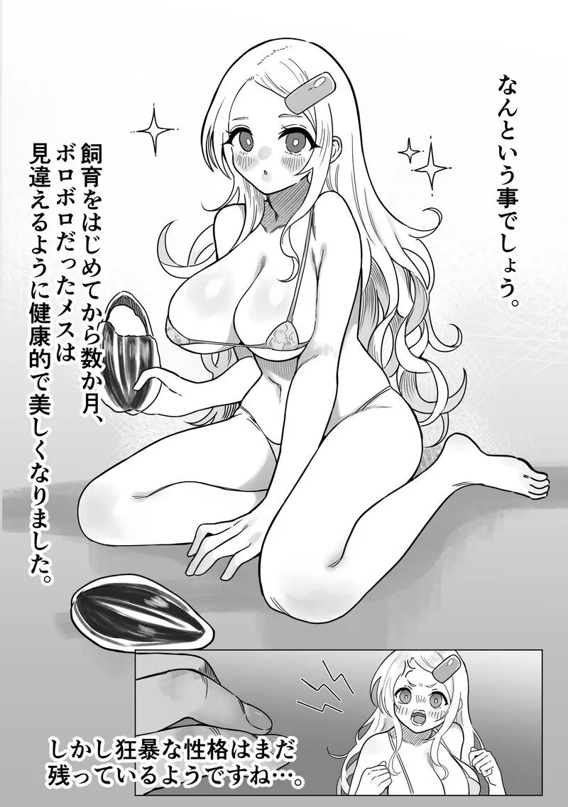 ホームセンターで売れ残っていたボロボロのメスを綺麗にしてあげると... - page3