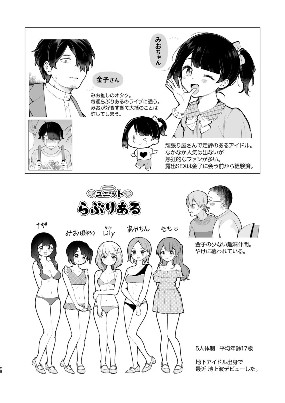 推しのアイドルが露出狂だった件。秋葉原デート編 + おまけ漫画 - page30