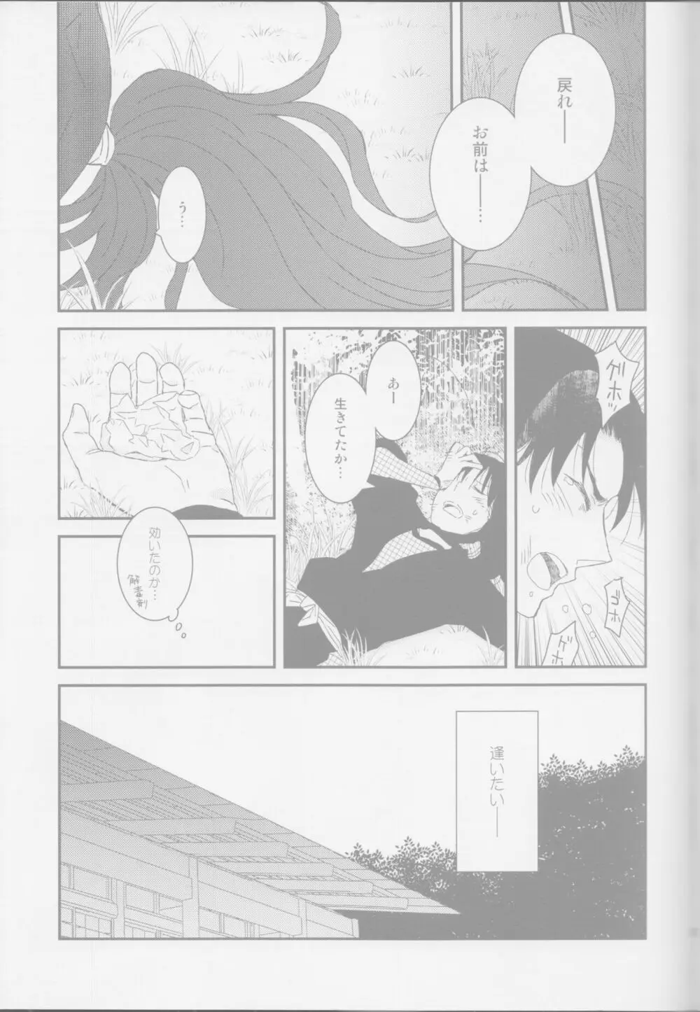 <<落第忍者乱太郎>> おぼろ/うつつ / ポリZ （山田利吉×小松田秀作） / ポリ袋 - page12