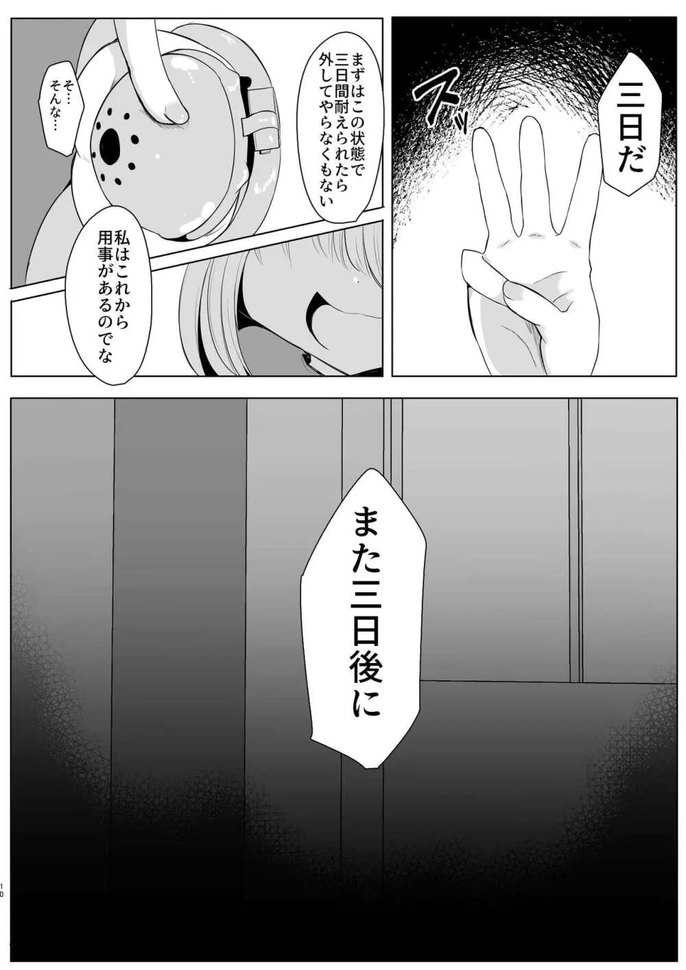 八雲藍による性奴○射精管理調教 子狐編 - page9