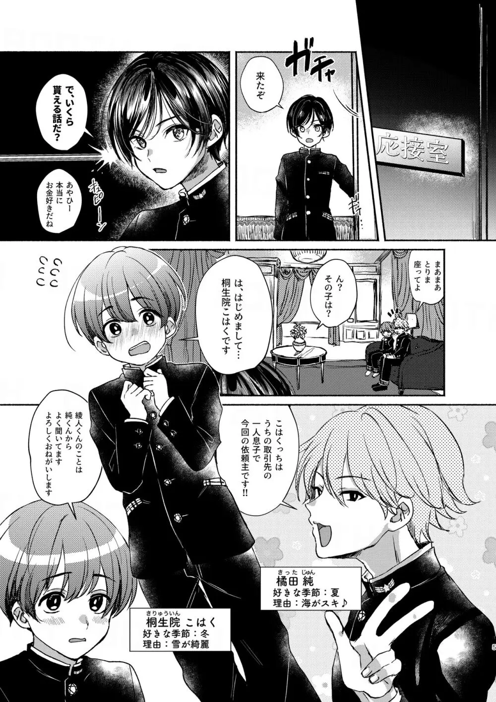 貧乏美少年と地獄の女装アルバイト - page5