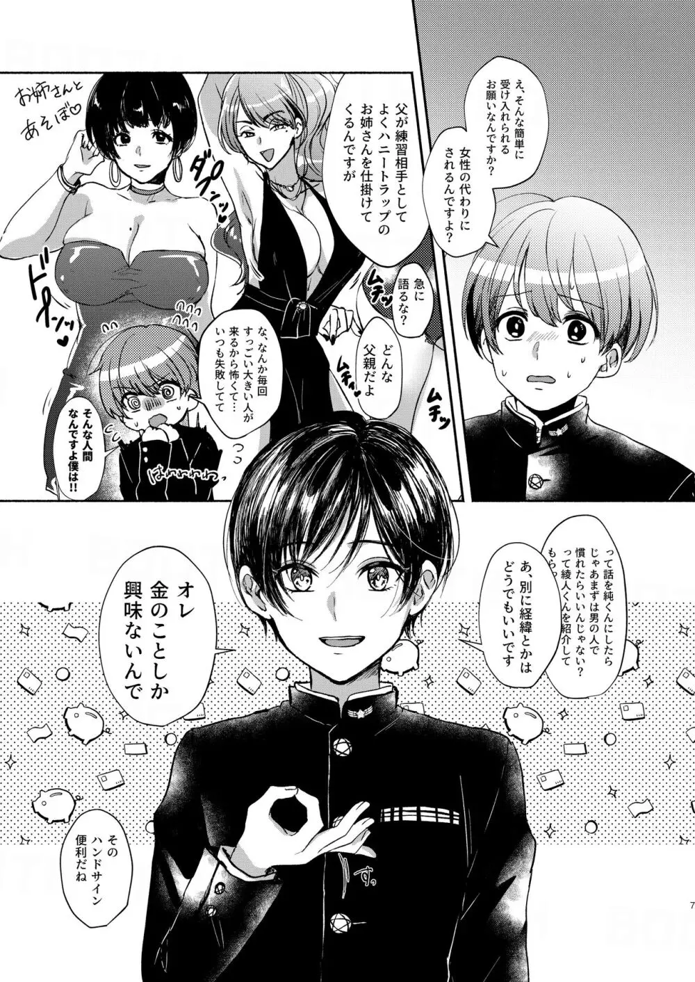 貧乏美少年と地獄の女装アルバイト - page7