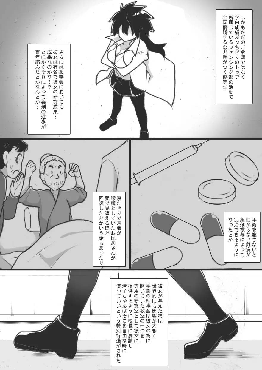 お嬢様は怪しい実験がお好き - page4