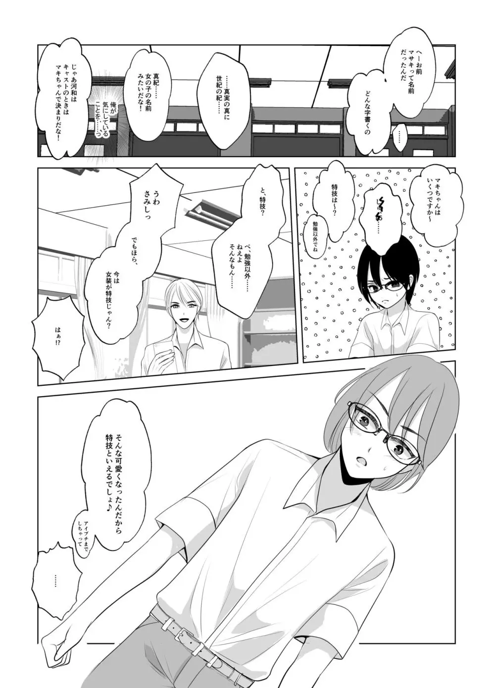 マキちゃん♂は完璧な女の子になりたい - page11