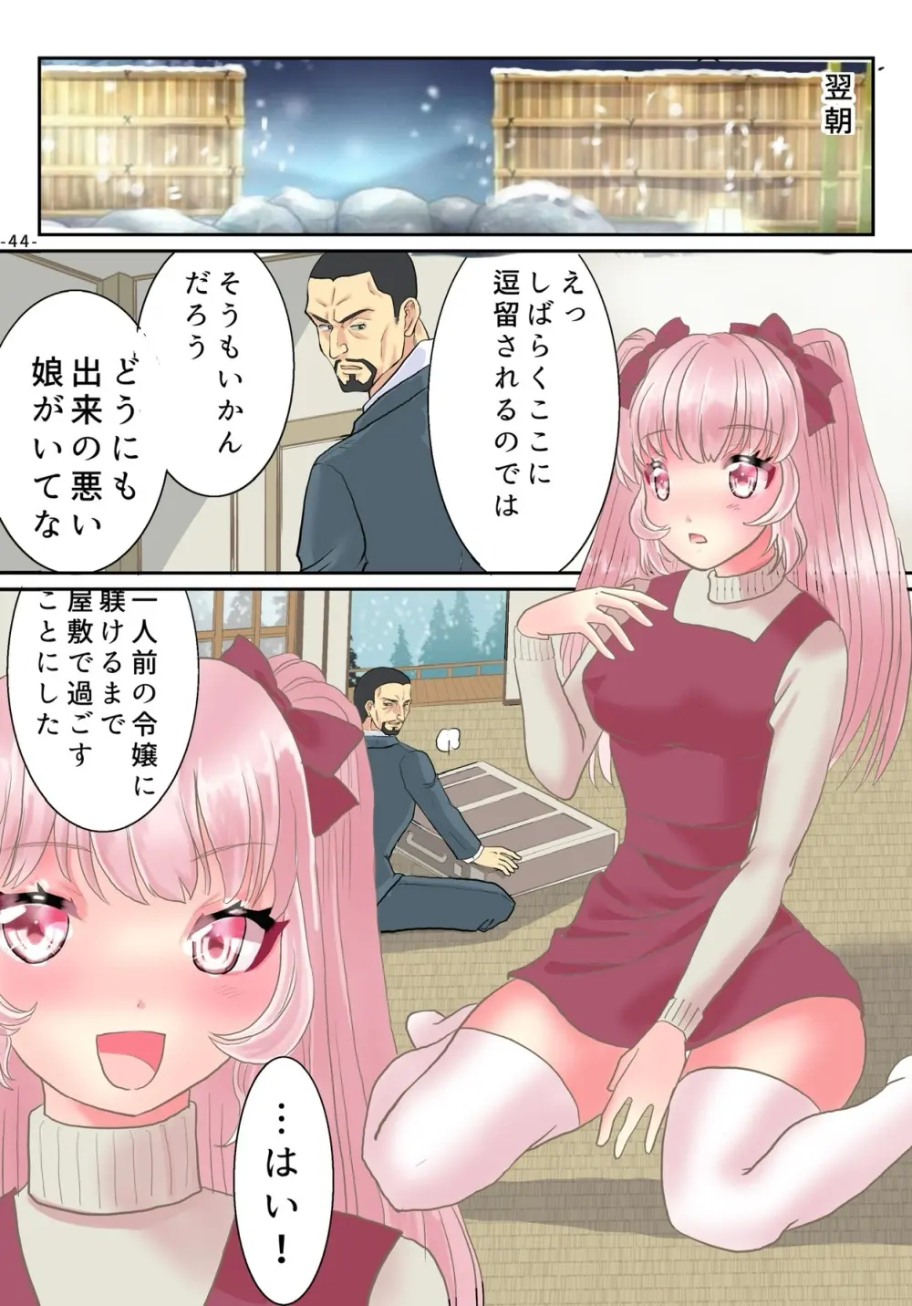 TS令嬢になるための淫靡な躾 - page45