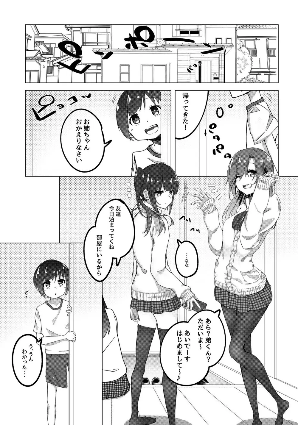 僕のお姉ちゃんの友達は… - page3