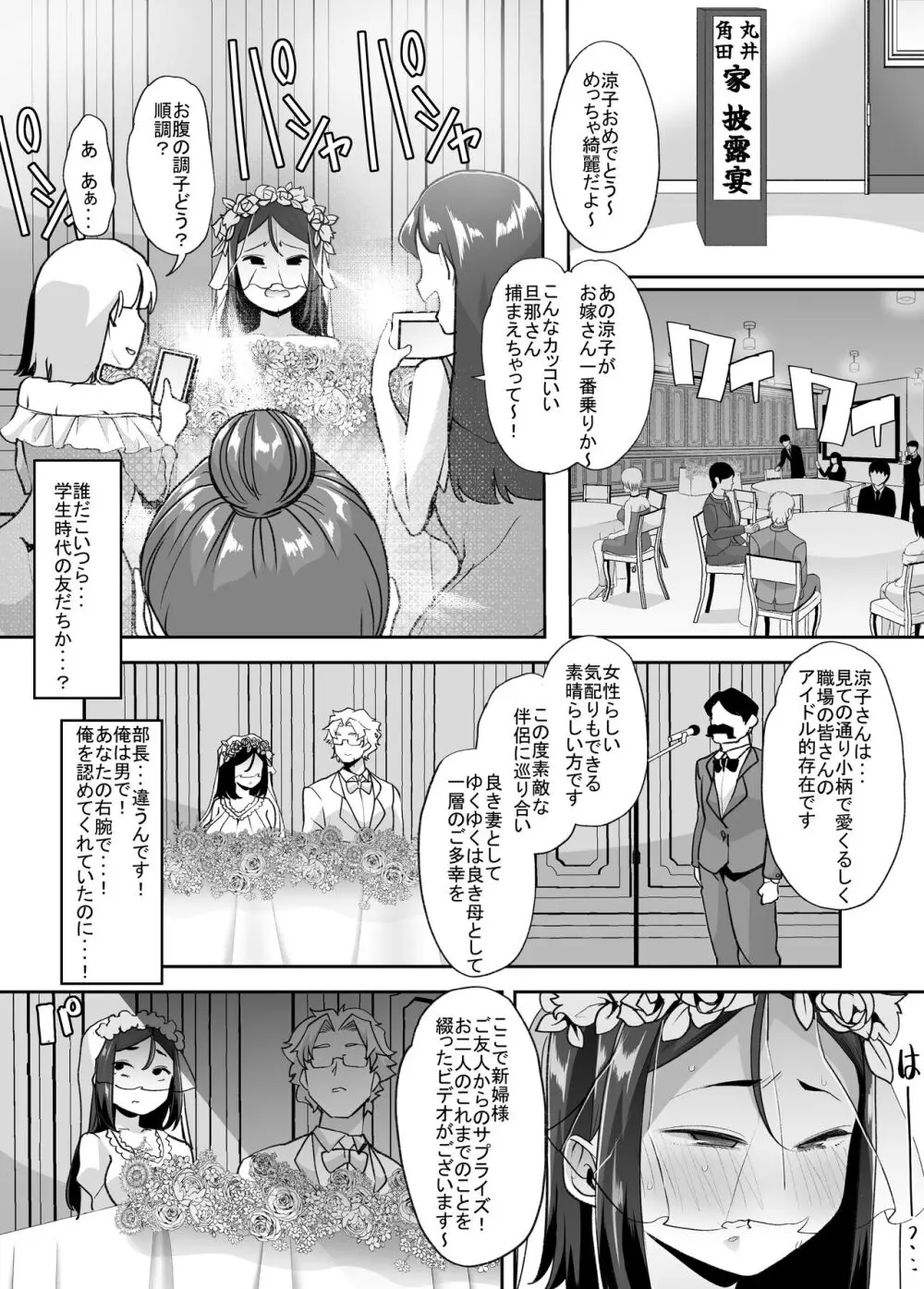 女体化した俺の屈辱人妻性活 - page28