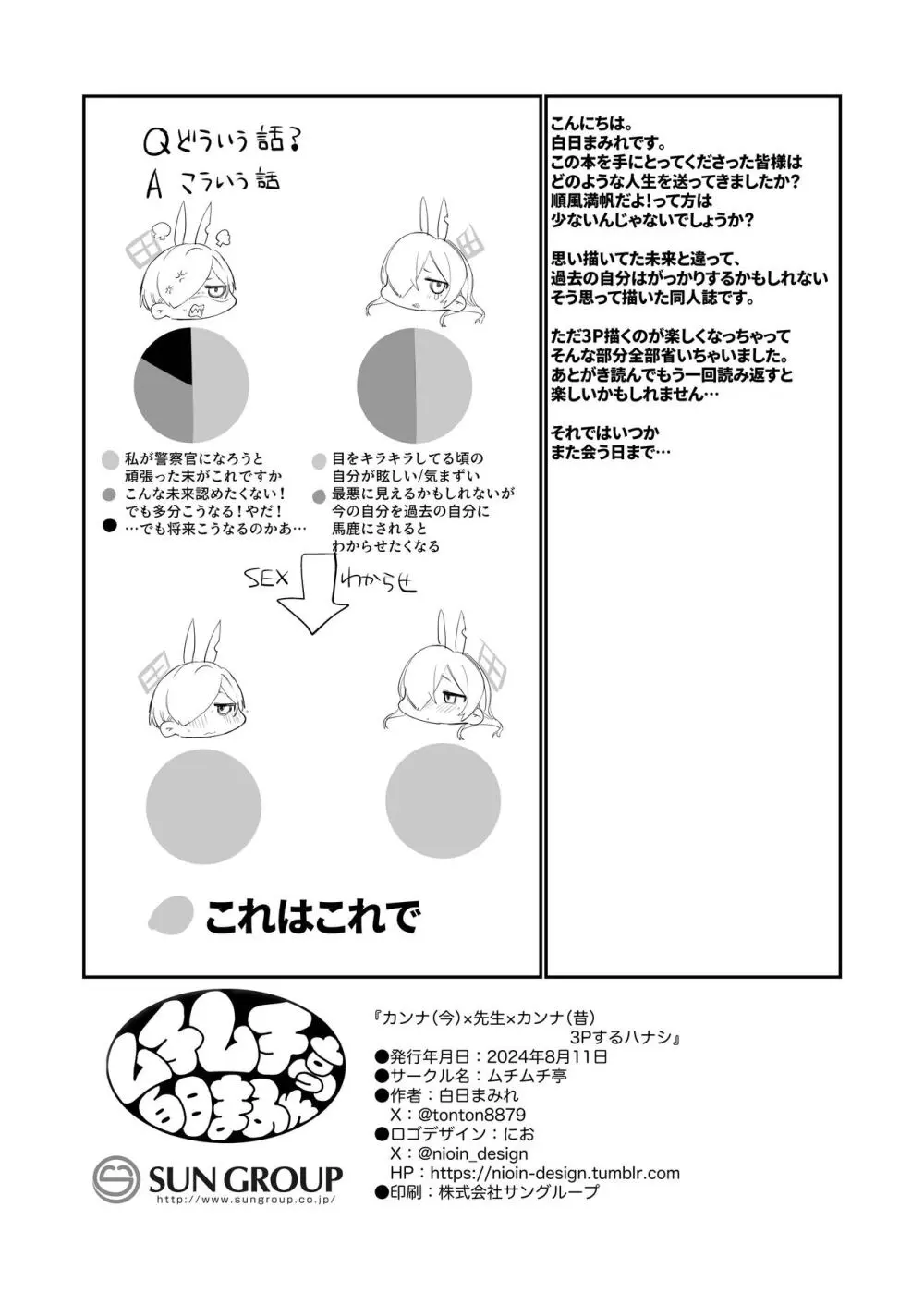 [ムチムチ亭 (白日まみれ)] カンナ(今)×先生×カンナ(昔)3Pするハナシ (ブルーアーカイブ) [DL版] - page30