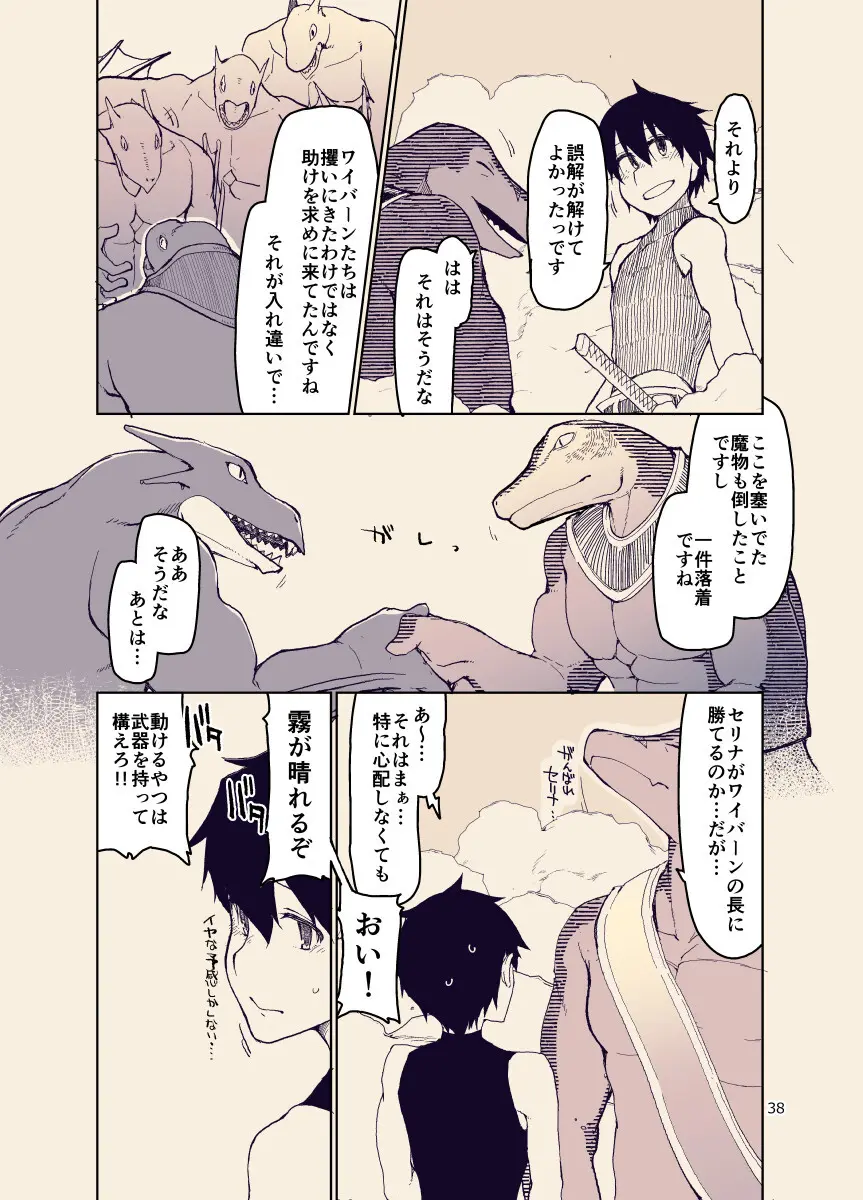 ドスケベエルフの異種姦日記12 - page37