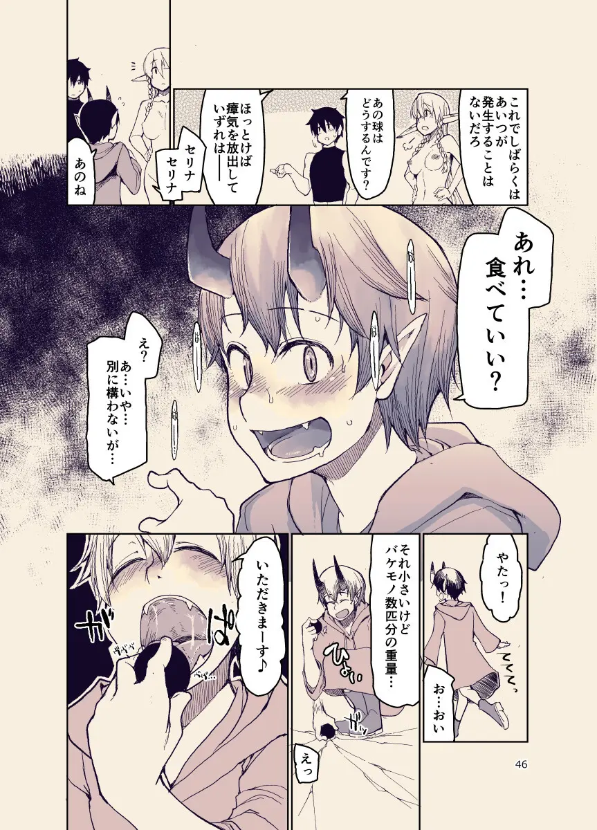 ドスケベエルフの異種姦日記12 - page45