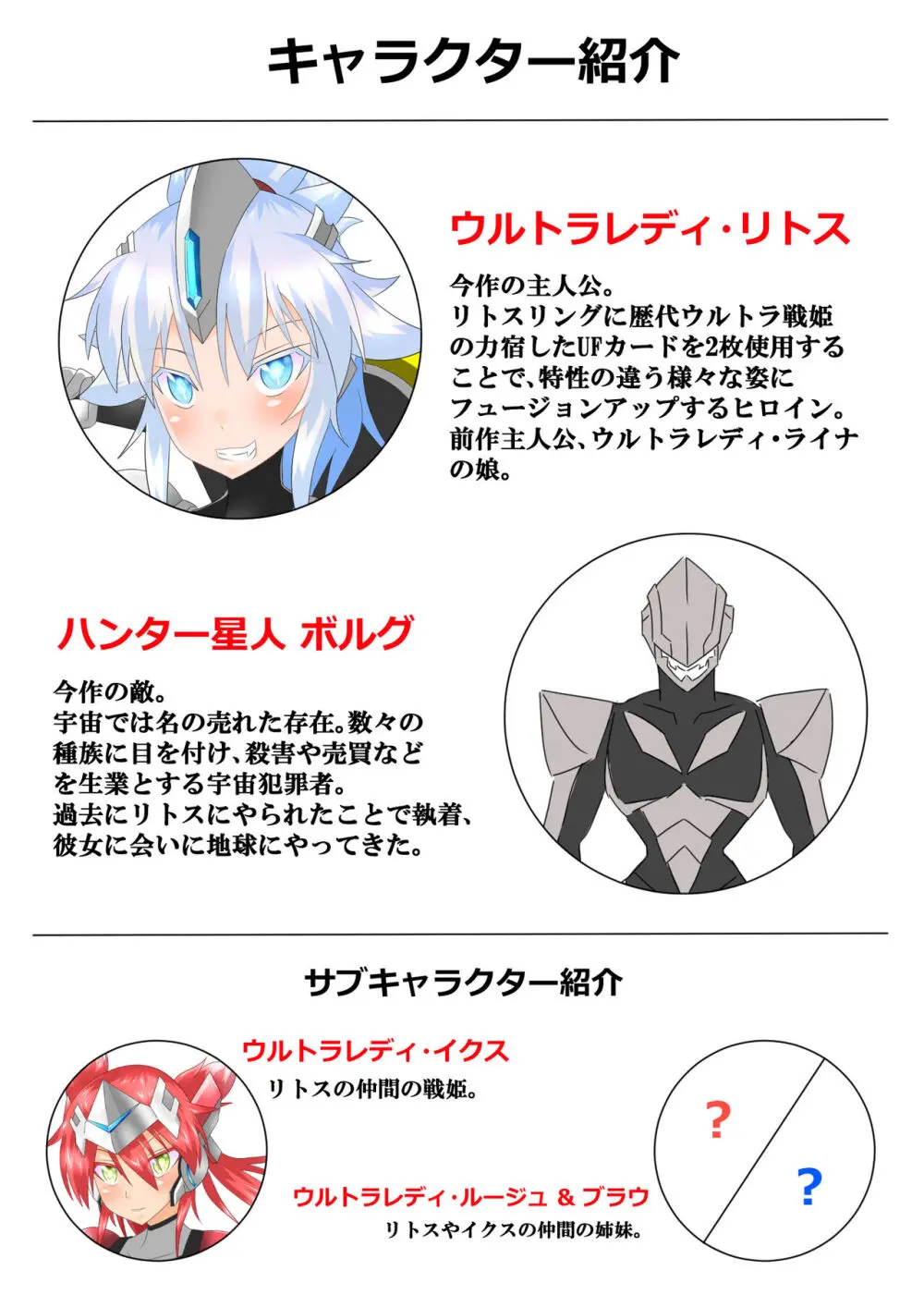 ウルトラ戦姫 THE CHRONICLE -Ultimate Squad- - page2