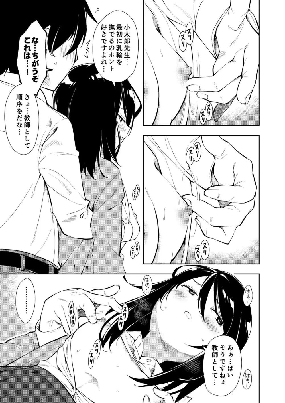 先生。凛ちゃんは乳首が激弱です。 - page3