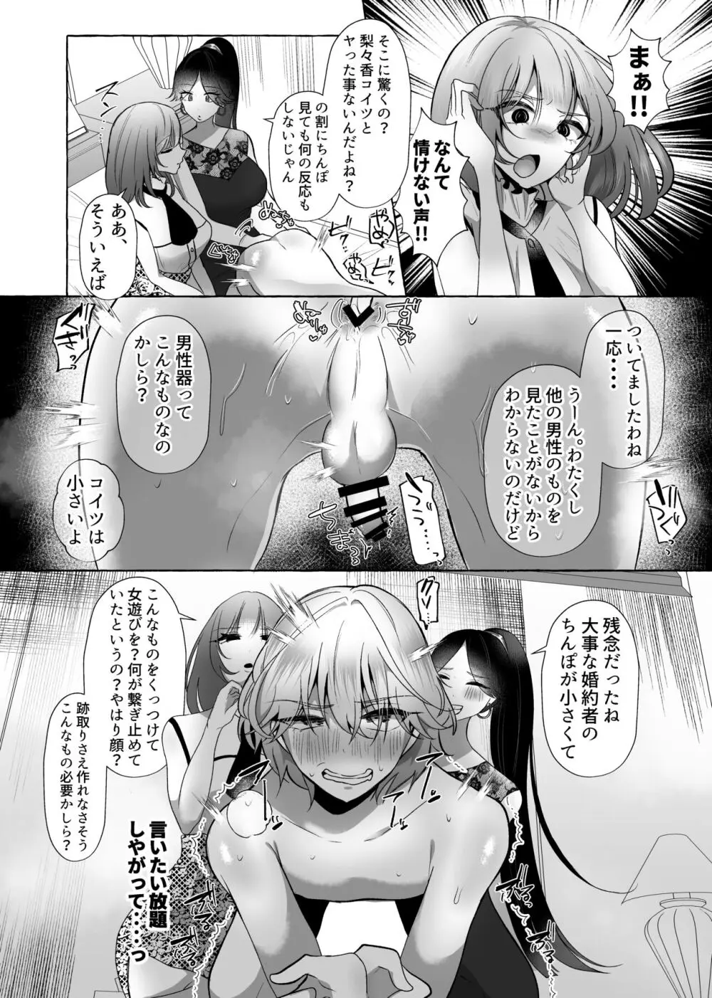 はるか100%♀ 御曹司強制女装メス豚化 - page13