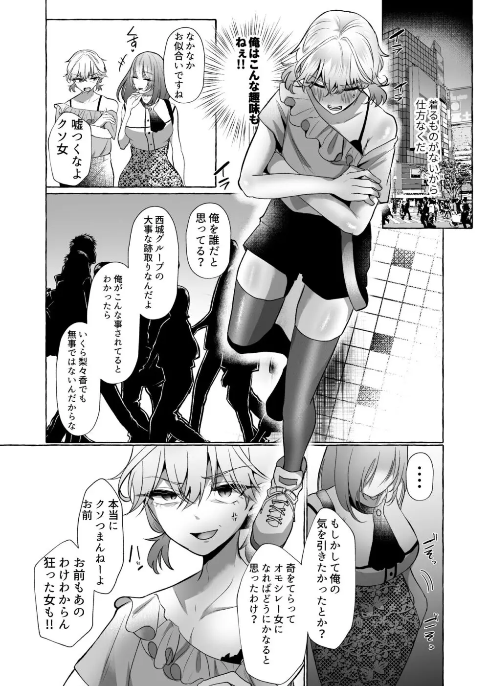 はるか100%♀ 御曹司強制女装メス豚化 - page17