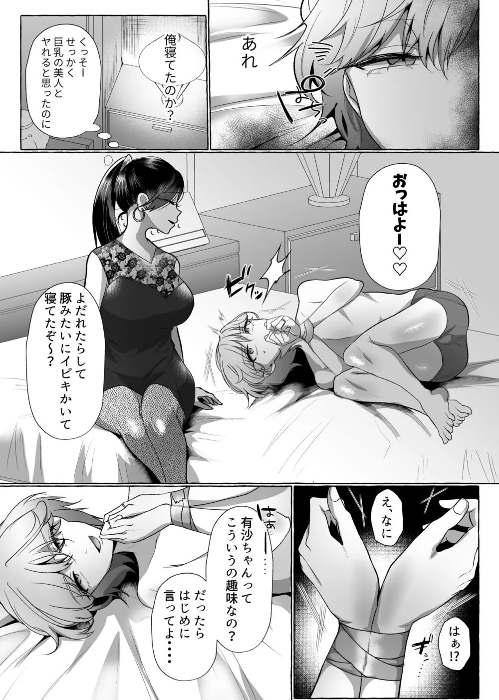 はるか100%♀ 御曹司強制女装メス豚化 - page8