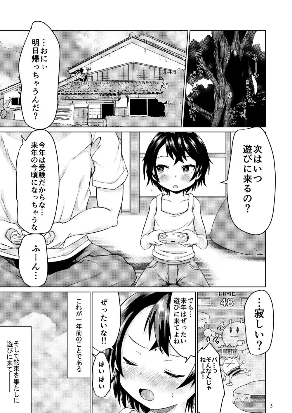 イナカでイトコとイイコトする夏。 - page3