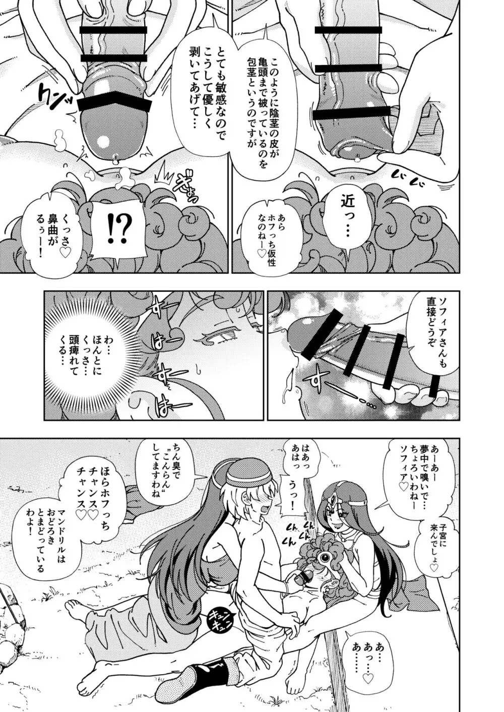 [ケンソウオガワ (フクダーダ)] ぱふぱふの書(天)上巻 (ドラゴンクエストIV) [DL版] - page24