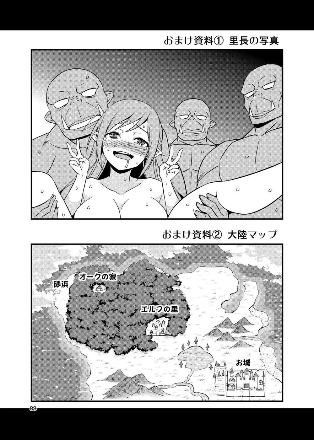 変態エルフと真面目オーク 同人版総集編 - page87