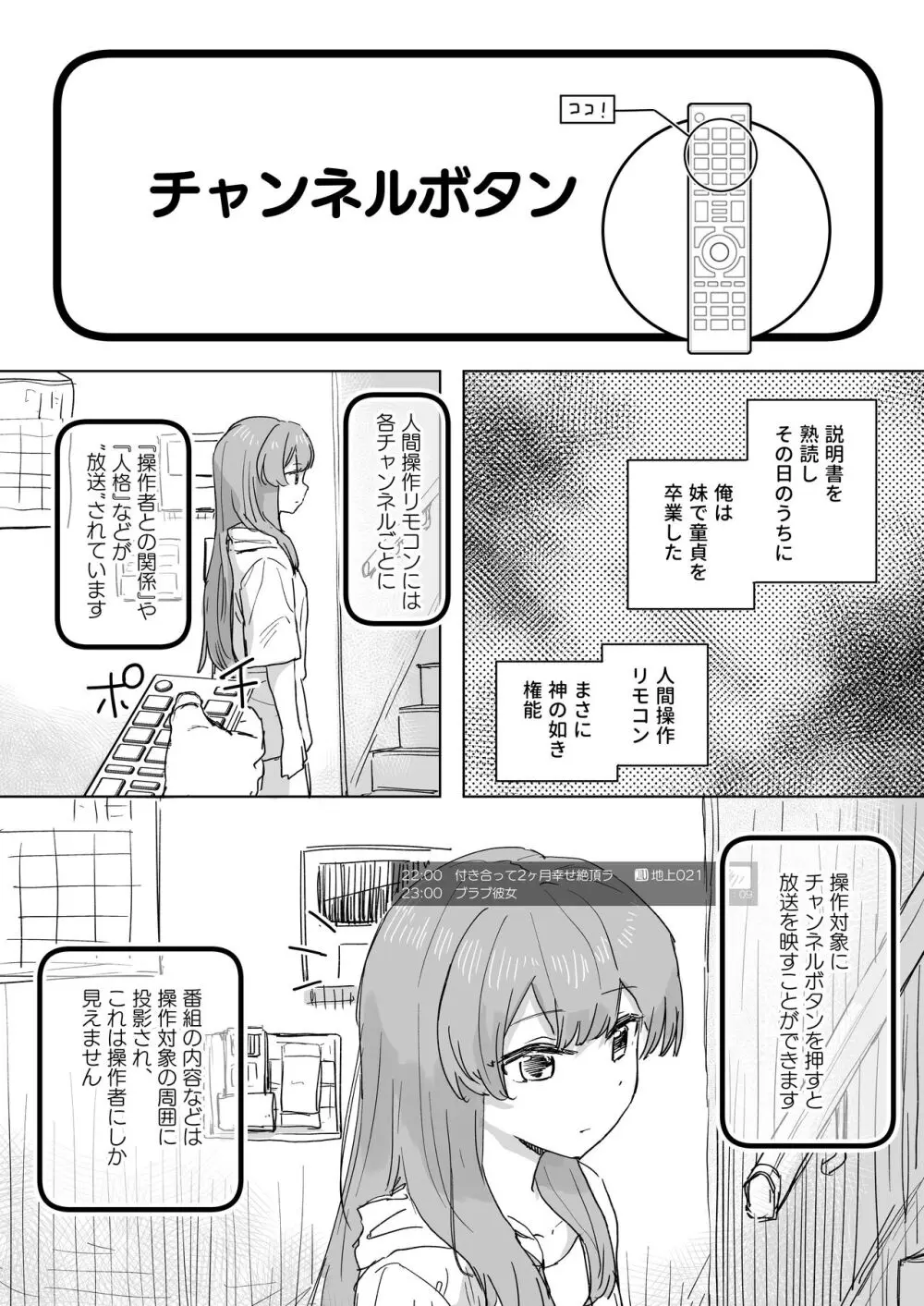 人間操作リモコン - page12